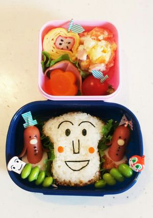 キャラ弁♡食パンマン-レシピのメイン写真