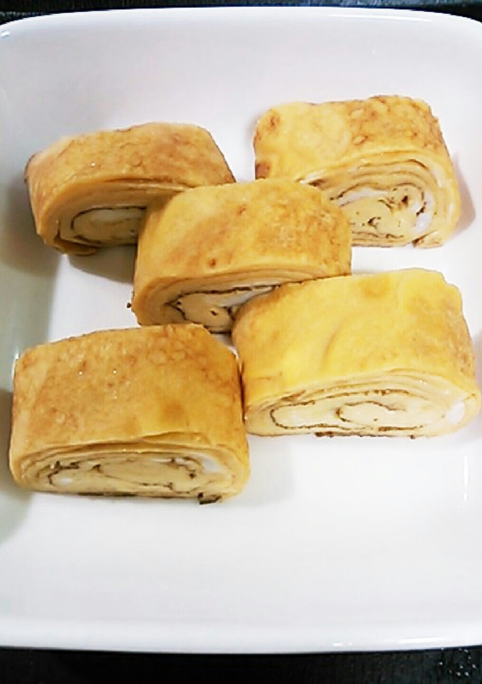 ごま油で厚焼き卵-レシピのメイン写真