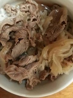 牛丼☆しらたき入り-レシピのメイン写真