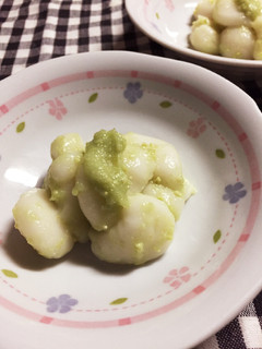 簡単!白玉粉で冷やして食べる!お団子-レシピのメイン写真