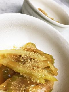 セロリのきんぴら-レシピのメイン写真