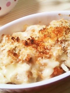 豆ご飯deかぼちゃドリア-レシピのメイン写真