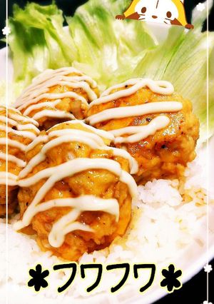 ♡鶏つくねの照り焼きマヨ丼♡-レシピのメイン写真