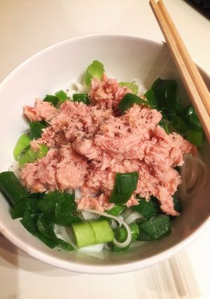 簡単ツナマヨねぎそうめん-レシピのメイン写真