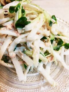 大根と胡瓜のシーチキンマヨサラダ-レシピのメイン写真