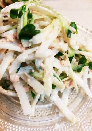 大根と胡瓜のシーチキンマヨサラダ-レシピのメイン写真