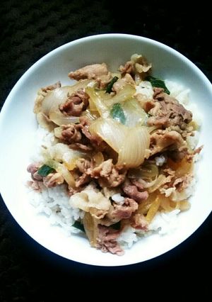 ウマ丼③ ♡ 簡単♬煮込み 豚丼 ♡-レシピのメイン写真