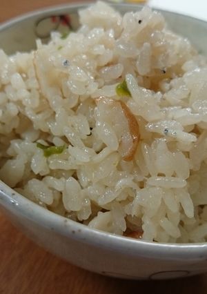 ちくわとしらすの炊き込みご飯-レシピのメイン写真