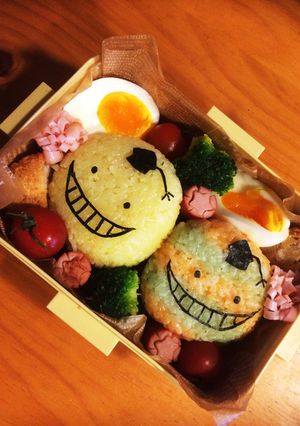 簡単！暗殺教室★殺せんせー★キャラ弁-レシピのメイン写真