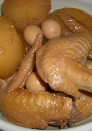 手羽先と大根の煮物-レシピのメイン写真