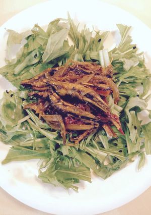 2回美味しい！煮干しのトマト煮-レシピのメイン写真