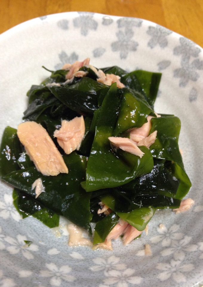 簡単！わかめとシーチキンの和え物-レシピのメイン写真
