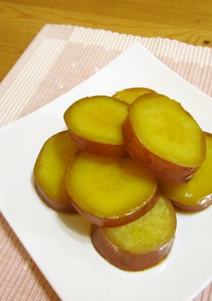 さつま芋のオレンジジュース煮-レシピのメイン写真