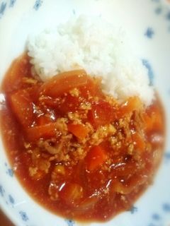 ポークと豆腐使用の簡単ハヤシライス♪-レシピのメイン写真