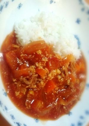 ポークと豆腐使用の簡単ハヤシライス♪-レシピのメイン写真