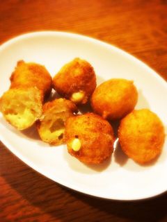 お豆腐ドーナツ*チーズ入り-レシピのメイン写真