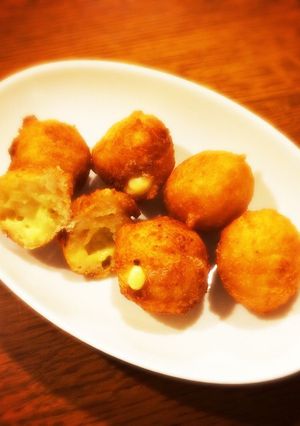 お豆腐ドーナツ＊チーズ入り-レシピのメイン写真