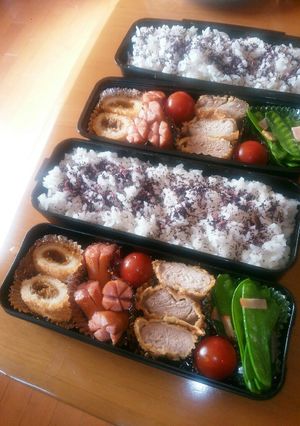 覚え書き☆中学生男子弁当②-レシピのメイン写真