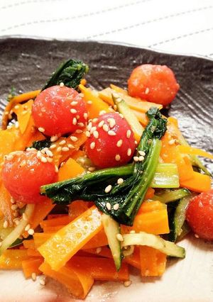 やみつき☆簡単　野菜ナムル-レシピのメイン写真