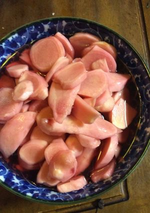 新生姜の梅酢漬け-レシピのメイン写真
