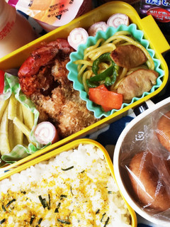 高校サッカー小僧弁当その31♪-レシピのメイン写真