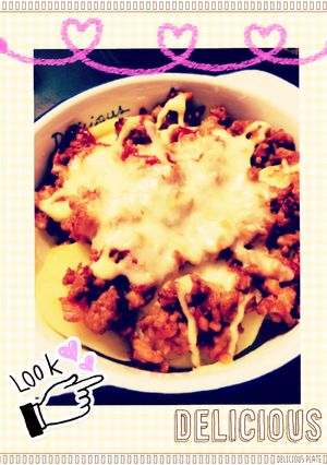 ひき肉のじゃがチーズ焼き♡♡-レシピのメイン写真