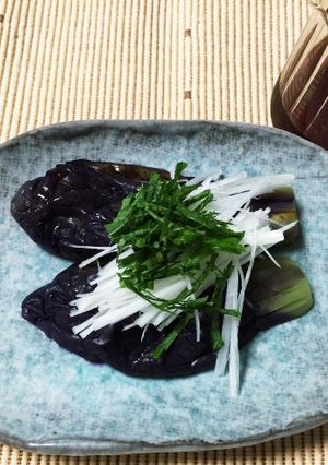 ナスのお刺身風-レシピのメイン写真