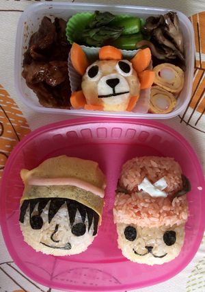 ワンピース♪キャラ弁-レシピのメイン写真