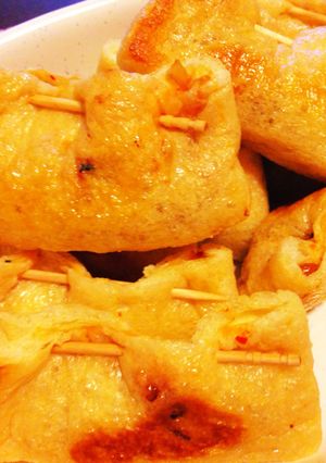 納豆キムチーズの薄揚げ包み-レシピのメイン写真