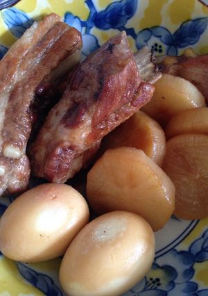 少し甘めの美味しい豚の角煮(^_-)-レシピのメイン写真