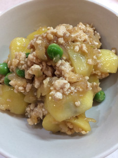 簡単新じゃがのそぼろ煮☆-レシピのメイン写真