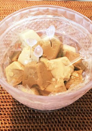 簡単おやつ◎ヘルシー甘味☆豆乳ババロア-レシピのメイン写真