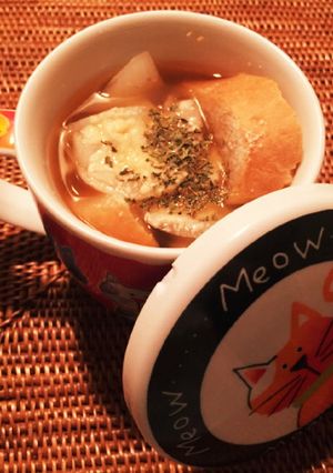 簡単・時短◎オニオングラタンスープ-レシピのメイン写真