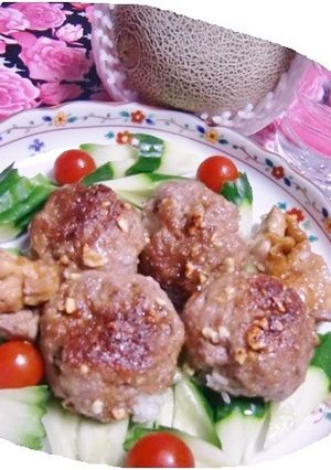 キャラメルラズベリーカシューナッツにぎり-レシピのメイン写真