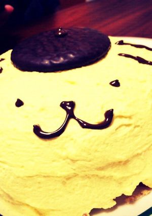 ポムポムプリンのケーキ-レシピのメイン写真