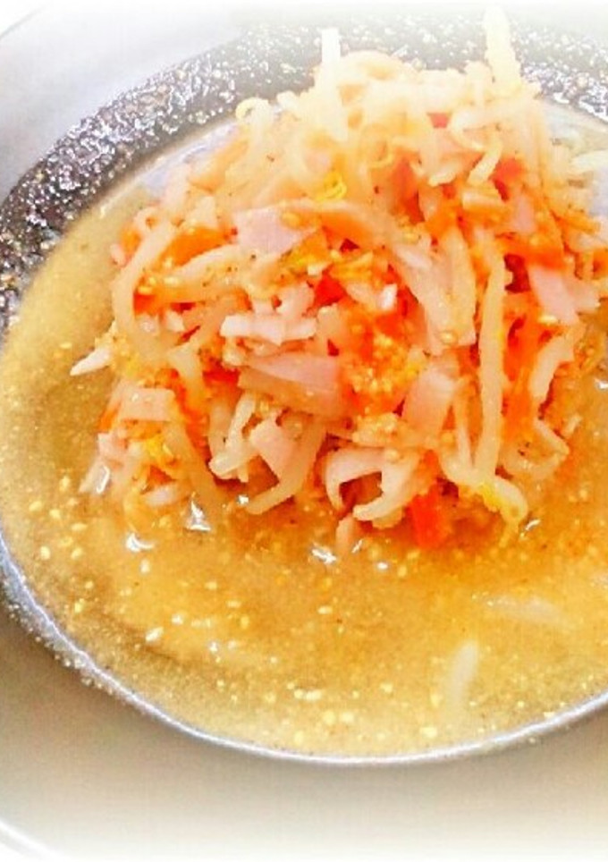 ☆簡単!ハム&もやしの中華風あえ物☆-レシピのメイン写真