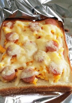 家にあるもので簡単トースト!-レシピのメイン写真