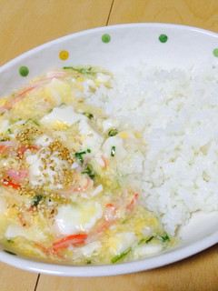 あんかけ風かにかま豆腐✳︎-レシピのメイン写真