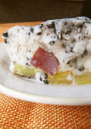 さつまいもと黒ゴマ米粉蒸しパン★もちふわ-レシピのメイン写真