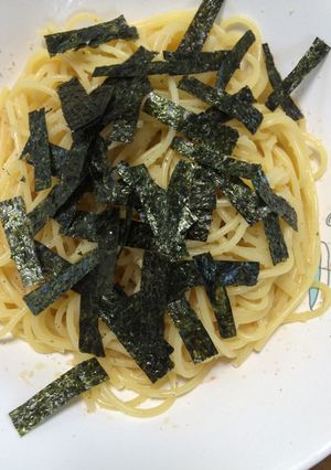 水つけパスタ タラコのスパゲッティ-レシピのメイン写真