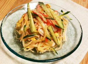 ☆キムチもやし☆と和えるだけ♪簡単一品-レシピのメイン写真