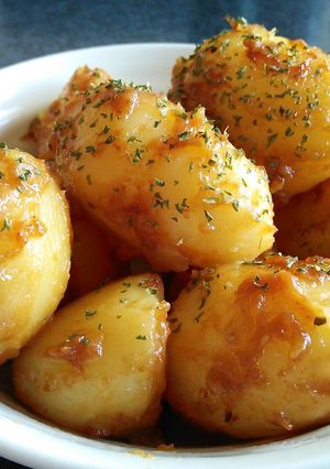 小粒じゃがいもダシバター醤油:食過ぎ注意-レシピのメイン写真