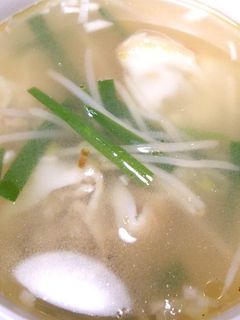 簡単! 余った餃子で餃子スープ-レシピのメイン写真