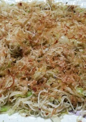 パスタ風そうめんチャンプル−-レシピのメイン写真