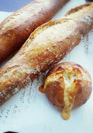 赤サフ使用♪で自家製バケット(o^^o)-レシピのメイン写真