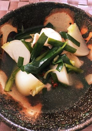 蕪と鶏肉のナンプラースープ-レシピのメイン写真