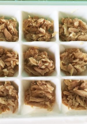 ★離乳食中期★ツナの水煮缶の冷凍保存-レシピのメイン写真