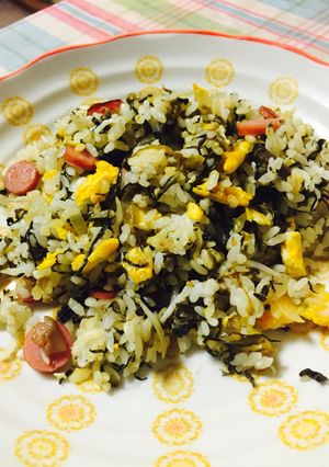 高菜炒飯！-レシピのメイン写真