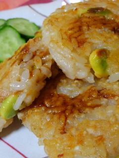 もちもち☆ツナマヨと枝豆のおつまみご飯☆-レシピのメイン写真