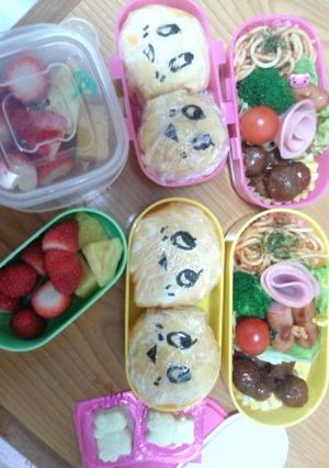 ふなっしーキャラ弁-レシピのメイン写真